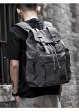Men's Canvas Backpack Bag