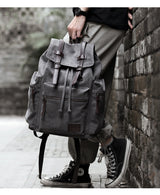 Men's Canvas Backpack Bag