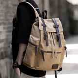 Men's Canvas Backpack Bag