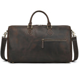 Large Retro Leather Capacity Travel Bag