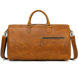 Large Retro Leather Capacity Travel Bag