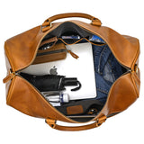 Large Retro Leather Capacity Travel Bag