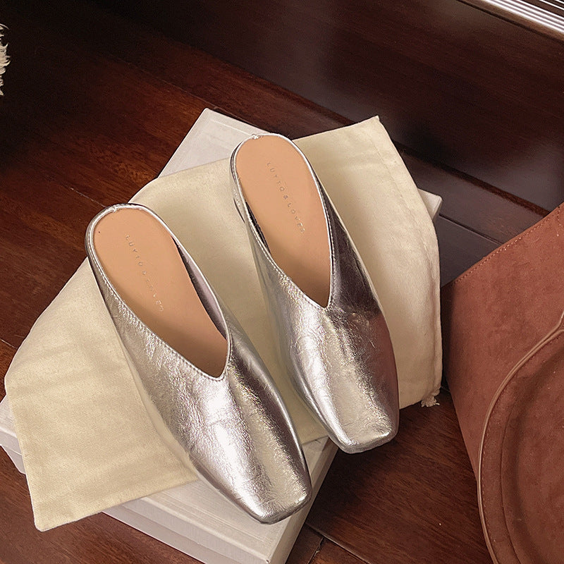 Womens Retro-style Low-cut soft soled Shoes