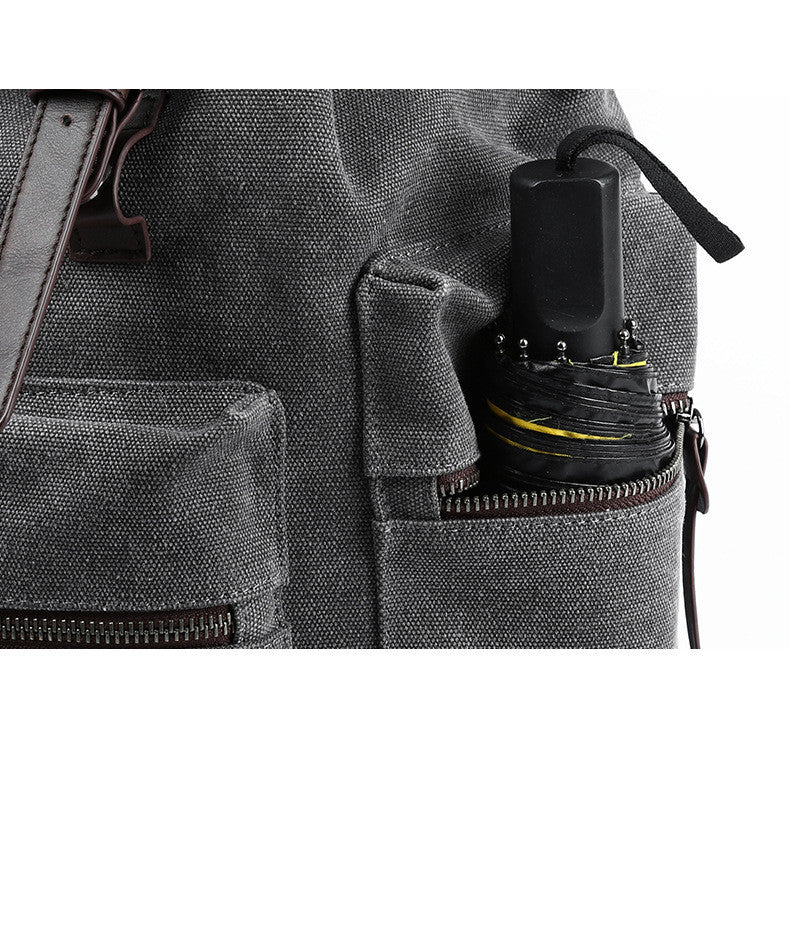 Men's Canvas Backpack Bag