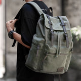 Men's Canvas Backpack Bag