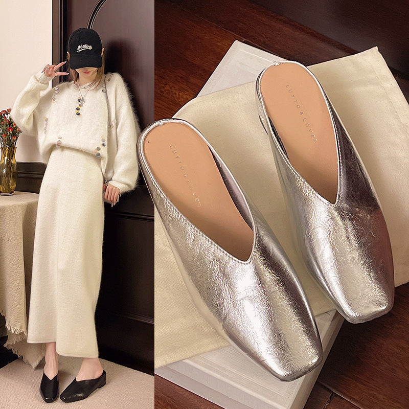 Womens Retro-style Low-cut soft soled Shoes