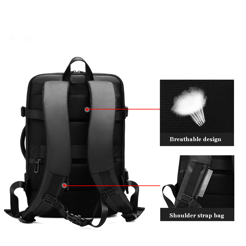 Multifunctional Oxford Computer Travel Backpack