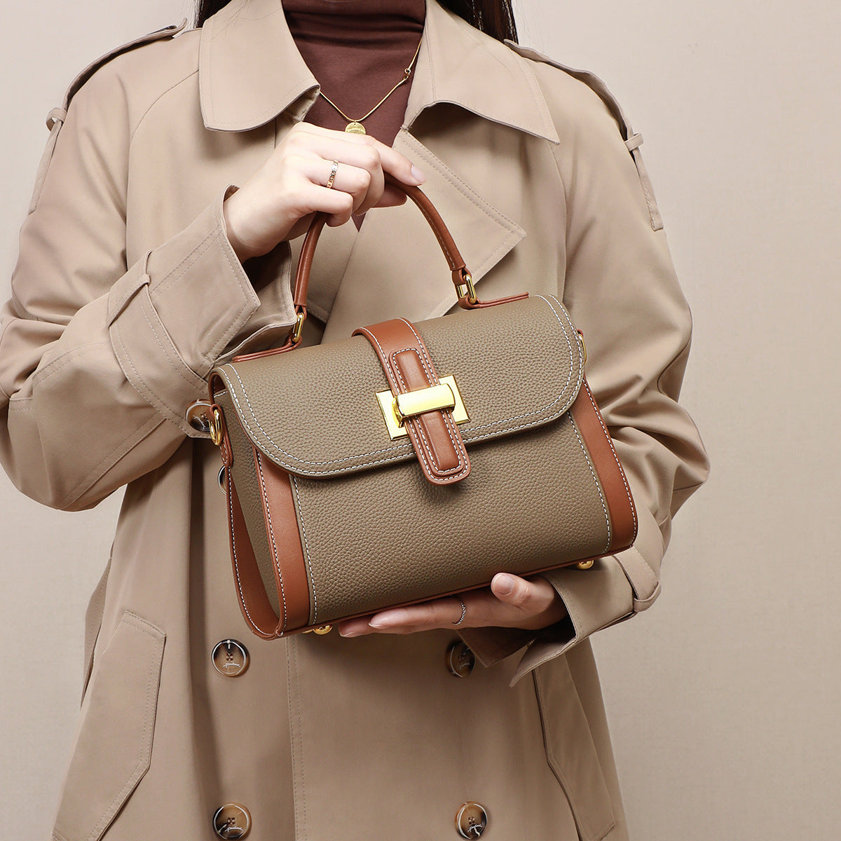 Light Luxury One-Shoulder Advanced Handbag