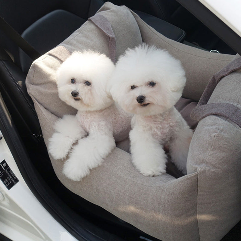 Waterproof Dog/Car Carrier Safety Car Seat Basket Portable Travelling Bags