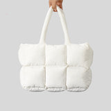 Modern Women Cotton Soft Down Handbag
