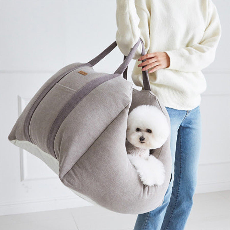Waterproof Dog/Car Carrier Safety Car Seat Basket Portable Travelling Bags