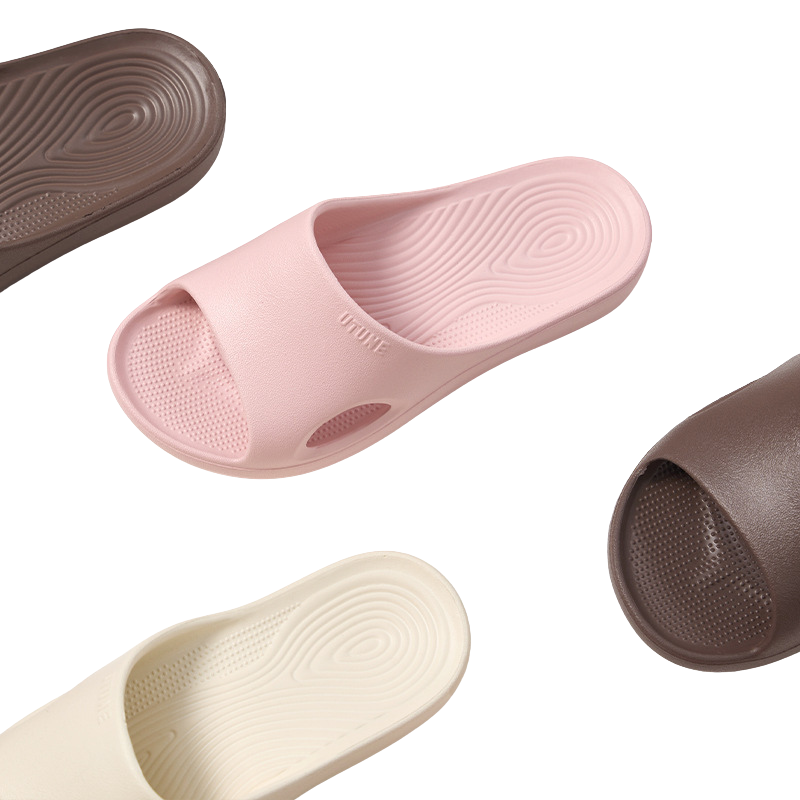 Womens Indoor Non-slip Flat-foot Sandals