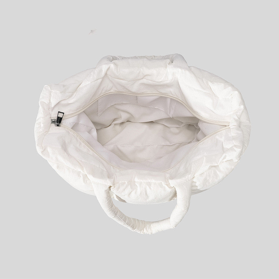 Modern Women Cotton Soft Down Handbag