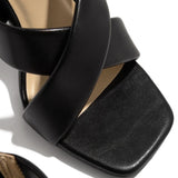 Womens Dainty, High-heeled Plus-size Sandals